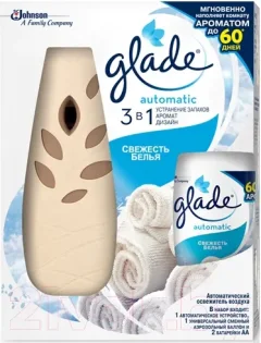 Автоматический освежитель воздуха Glade Automatic Свежесть белья (269мл) — фото 8