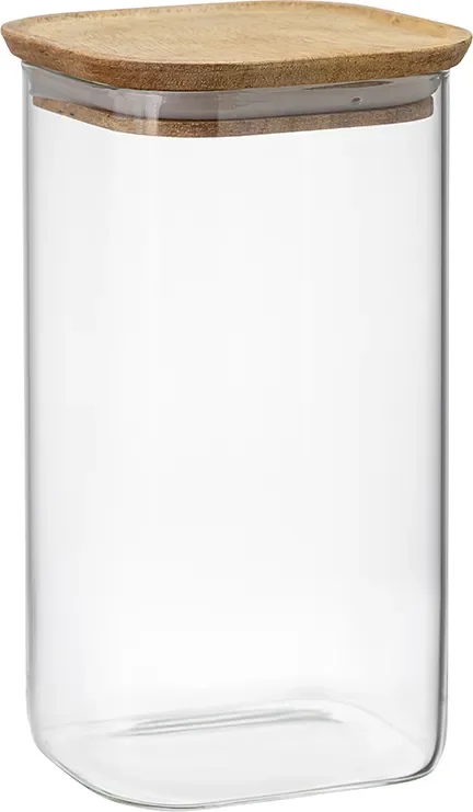 Емкость для хранения Smart Solutions Glass Acacia SS0000349