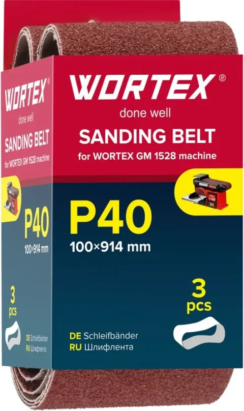 Набор шлифлент Wortex GM 1528 / 1325973