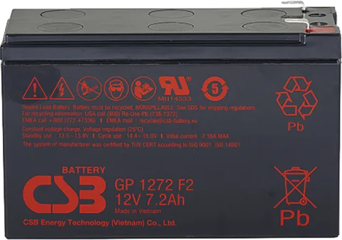 Аккумуляторная батарея CSB GP 1272 12V/7.2Ah