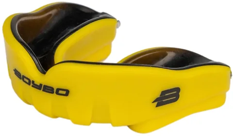 Боксерская капа BoyBo Guard MD250 Premium одночелюстная (желтый)