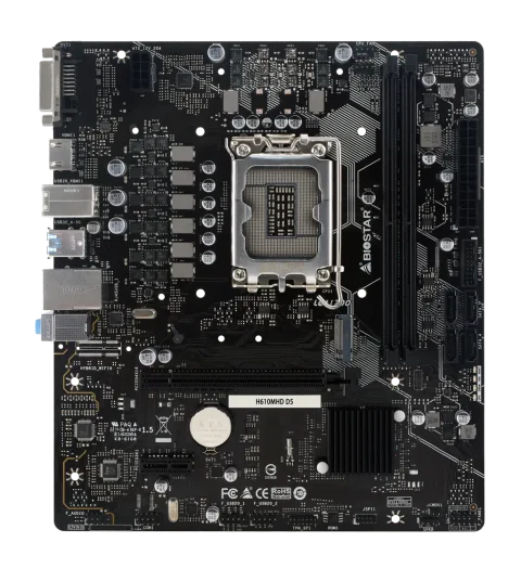 Материнская плата Biostar H610MHD D5