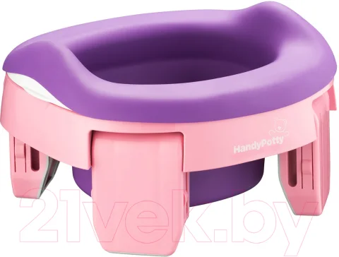 Дорожный горшок ROXY-KIDS HandyPotty / HP-255E (розовый)