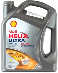 Моторное масло Shell Helix Ultra ECT Multi 5W30 (5л) — фото 3