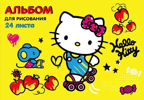 Альбом для рисования Centrum Hello Kitty / 74798 (24л)