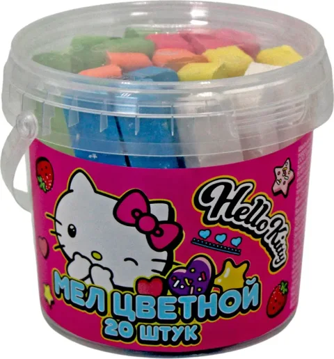 Набор мела канцелярского Centrum Hello Kitty / 78057 (20шт)