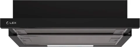 Вытяжка телескопическая Lex Hermes 600 / CHAT000100 (черный)