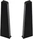 Заглушка для плинтуса Cezar Hi Line Prestige М9005 Черный Матовый (2шт, флоупак) — фото 2