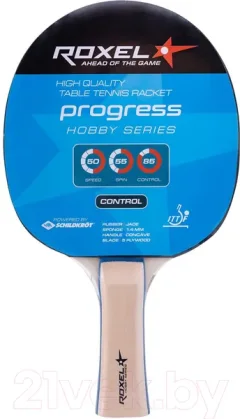 Ракетка для настольного тенниса Roxel Hobby Progress (коническая) — фото 9