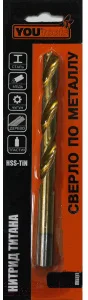 Сверло Yourtools HSS-TiN 7.9x75x117мм