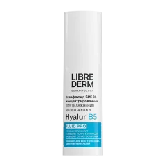 Флюид для лица Librederm Hyalur B5 SPF30 для увлажнения и тонуса (30мл) — фото 1