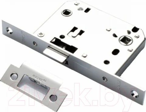 Защелка врезная Ренц INLB 2070 C (хром блестящий)
