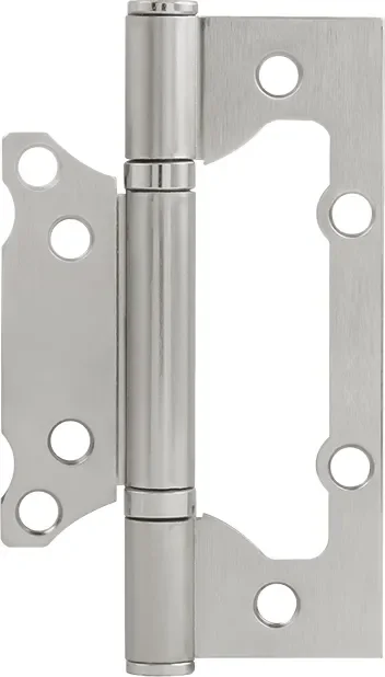 Петля дверная Нора-М Isparus 800-5 FHP 125x74x2.6 накладная (матовый никель, без колп.)