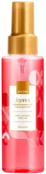 Спрей для тела Avon Joyful с ароматом арбуза, шалфея и бабл-чая (150мл)