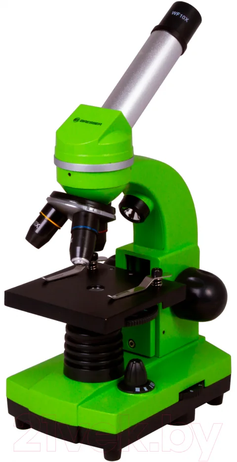 Микроскоп оптический Bresser Junior Biolux SEL 40-1600x / 74319 (зеленый)