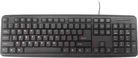 Клавиатура Gembird/Cablexpert KB-U-103-RU (черный)