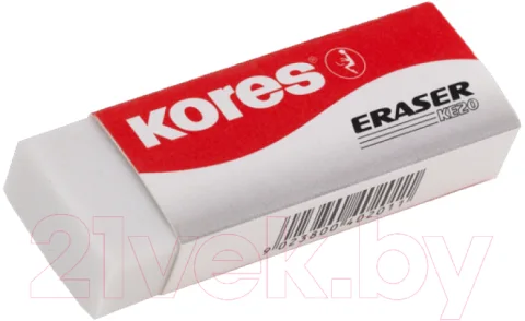 Ластик Kores KE20 / 40201 (белый)