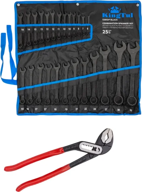 Набор ключей KingTul KT-5261DP+1 Black / 63598