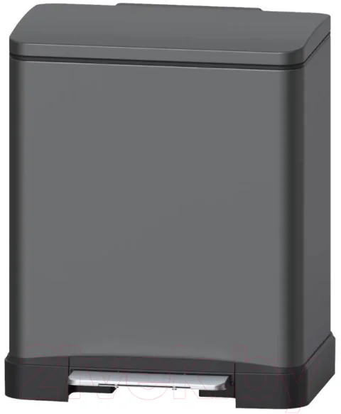 Мусорное ведро WeltWasser Lassy TG 12L (серый матовый)