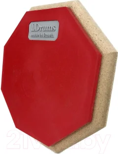 Пэд тренировочный LDrums LDTP6-RD (красный) — фото 2