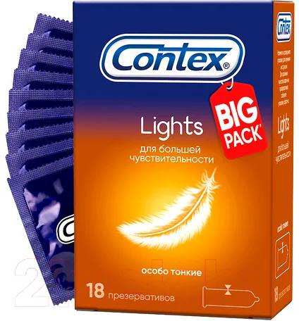 Презервативы Contex Lights №18