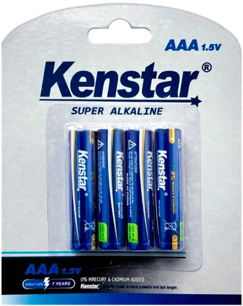 Комплект батареек Kenstar LR03/AAA BL-4 / KS-LR03-BL4