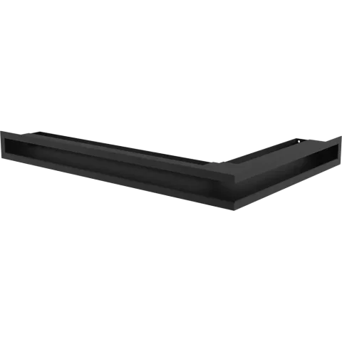 Решетка вентиляционная для камина Kratki Luft Nl C 600x400x90 (черный)