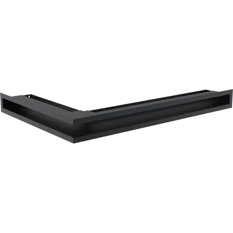 Решетка вентиляционная для камина Kratki Luft Nl G 400x600x90 (графит)