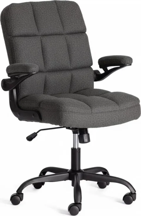 Кресло офисное Tetchair Lugano ткань teddy (серый)