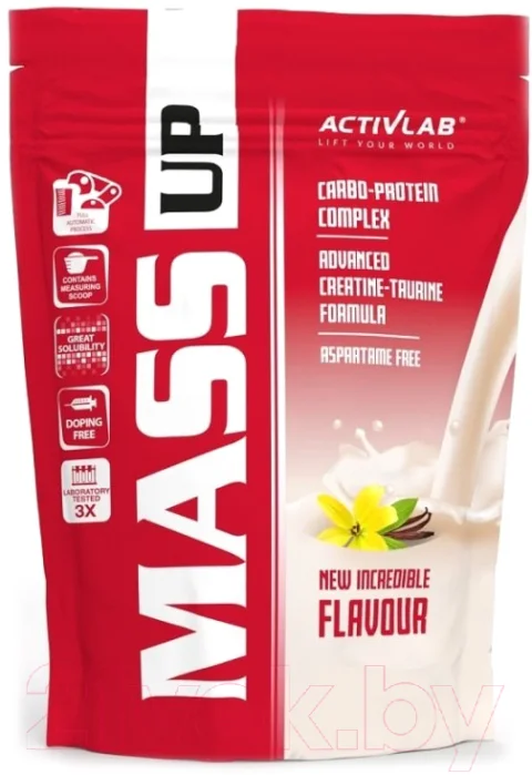 Гейнер Activlab Mass UP (3кг, ваниль)