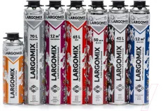 Клей-пена Largomix Max Fix Всесезонная для теплоизоляции (820мл) — фото 5