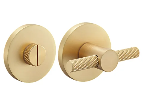 Фиксатор дверной защелки Morelli MH-WC-R6T MSG (матовое сатинированное золото)