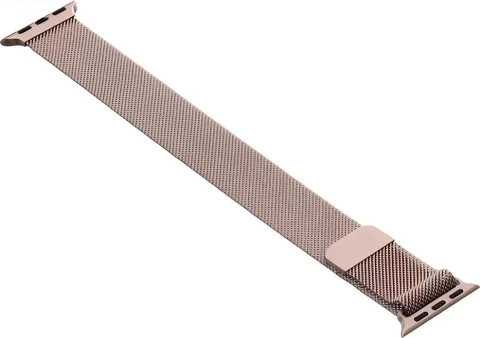 Ремешок для умных часов Rumi Milanese Loop для Apple Watch 38/40/41мм (красное золото)
