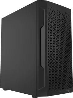Корпус для компьютера Powercase Mistral Micro Z2B SI / CMIMZB-F2SI (без БП, черный) — фото 1