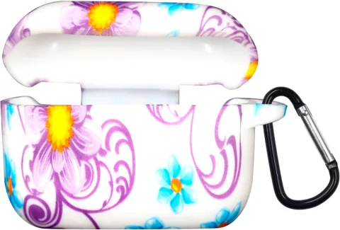 Чехол для наушников Rumi Mixed для Apple AirPods Pro (астра)
