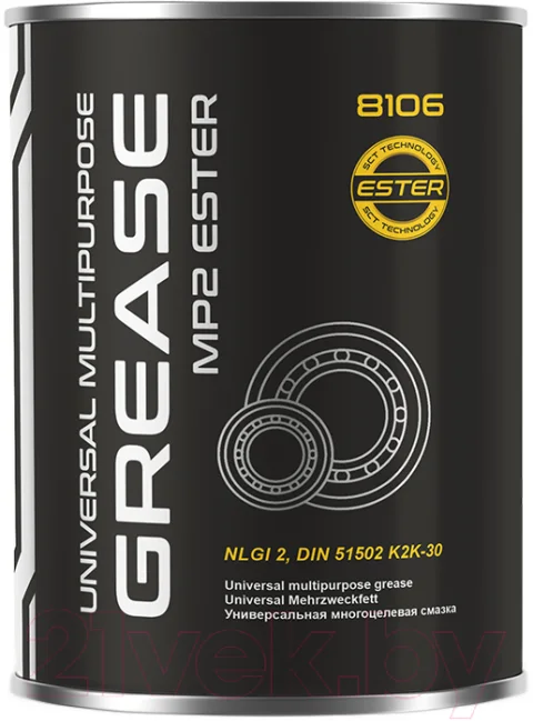 Смазка техническая Mannol MP-2 Universal Multipurpose Grease / 8106 (800г)