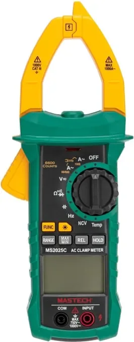 Клещи токоизмерительные Mastech MS2025C