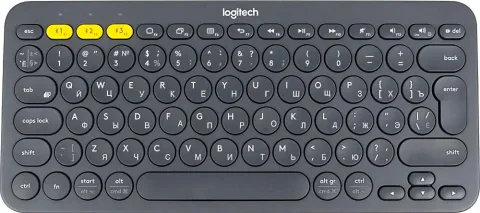 Клавиатура Logitech Multi-Device K380 Bluetooth / 920-007584 (черный)