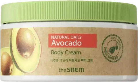Крем для тела The Saem Natural Daily Avocado Body Cream (300мл)