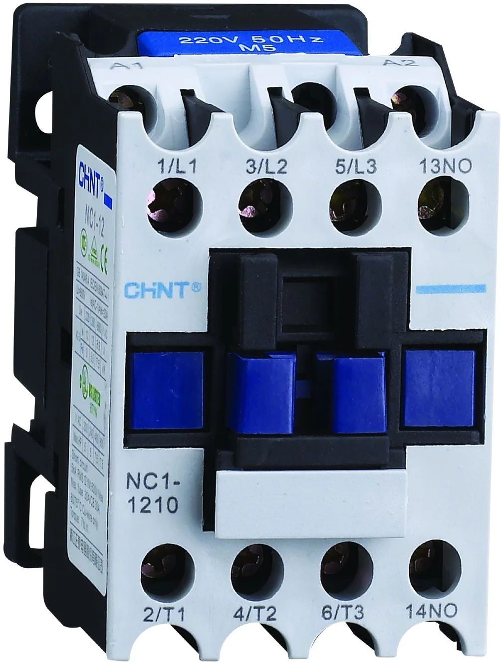 Контактор Chint NC1-1210 12А 400В AC 1НО AC-3 (R) / 221373