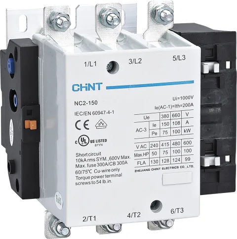 Контактор Chint NC2-150 150А 220-240В AC AC-3 (R) / 671398