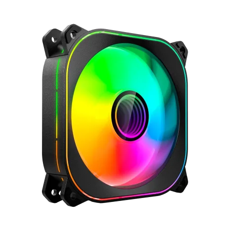 Вентилятор для корпуса Zone 51 Nebula 120CT 4pin PWM ARGB / Z51-FAN-N2ACBK (черный)