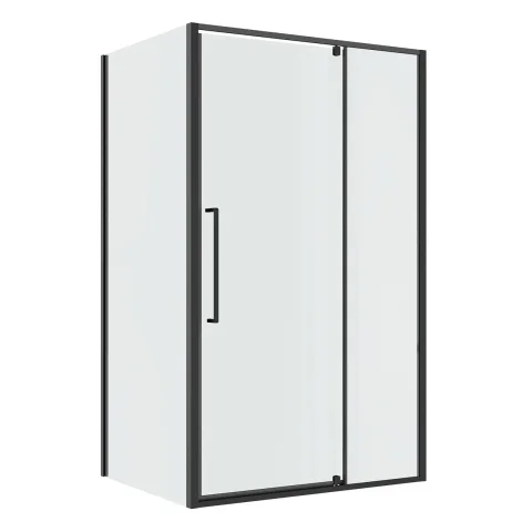 Душевой уголок Niagara Nova NG-35-11AGR-A100GR-34 110х100х195 (графит/прозрачное стекло)