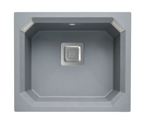 Мойка кухонная Longran Octagon OCG530.457 (крома)