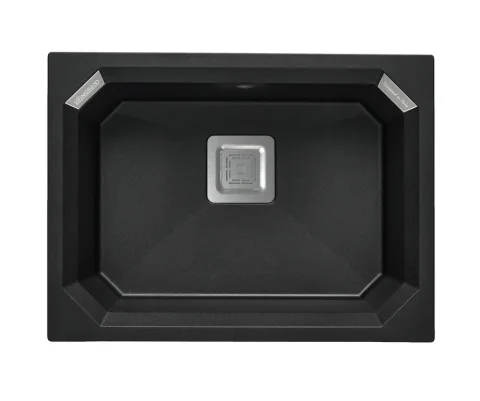 Мойка кухонная Longran Octagon OCG610.457 (оникс)