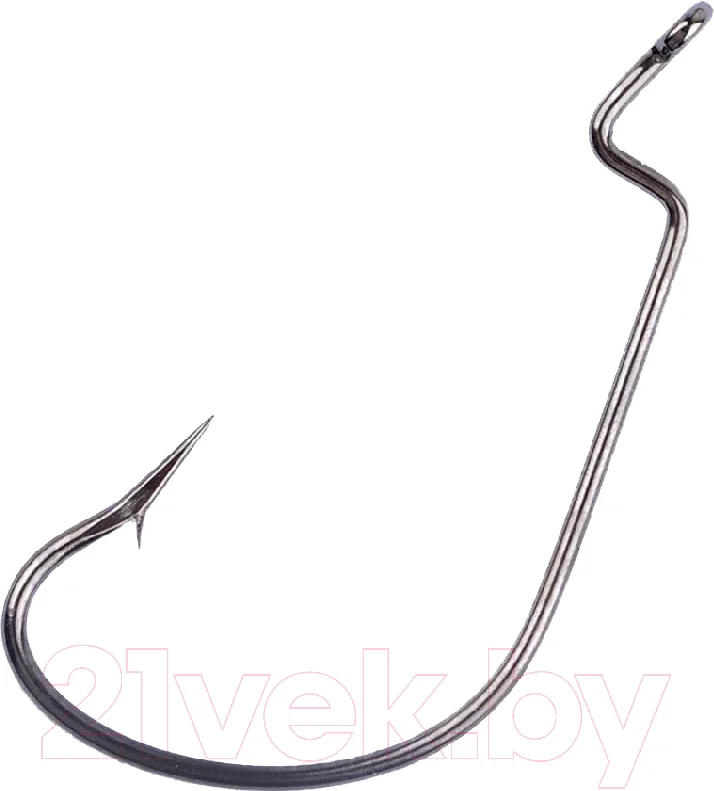 Набор крючков рыболовных KOI Offset Worm 4 INT (10шт, BN)