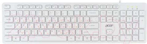 Клавиатура Acer OKW123 / ZL.KBDEE.00D (белый)
