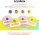 Салфетки для снятия лака Solomeya Pads Acetone Free Лимон / 14-2118 (30шт) — фото 10