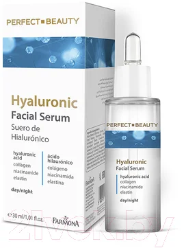 Крем для лица Farmona Perfect Beauty с Гиалуроновой кислотой День/Ночь (30мл)