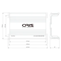 Автомобильный усилитель ORIS Electronics PHA-150.4 — фото 6